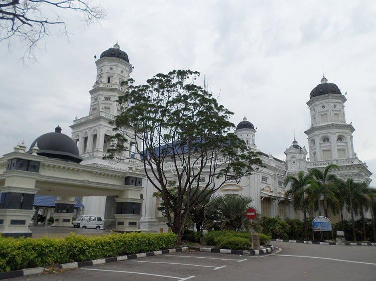 Sultan Abu Bakar State Mosque, Johor Bahru, Johor, Malaysia